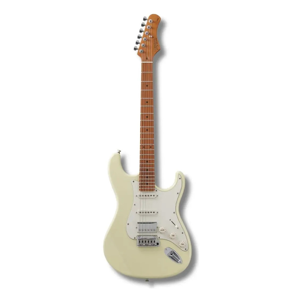 Guitarra Tagima T-640 Super Owh Strato Branco Envelhecido Destro