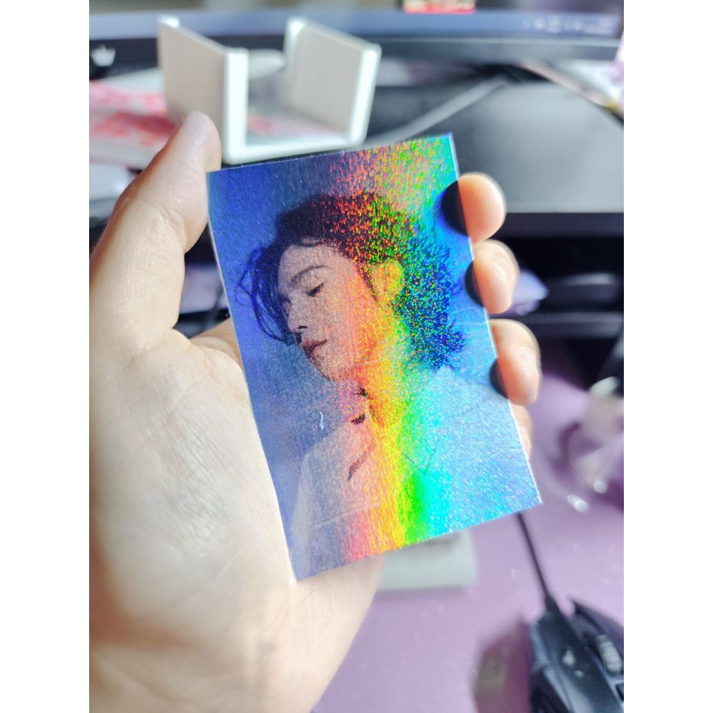 Photocard Fanmade — Holográfico e Laminação Holográfica Kpop BTS Blackpink Stray Kids Enhypen TWICE