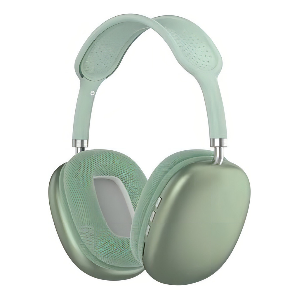 Headphone S/fio Bluetooth C/microfone Max P9 Air Premium Cor Verde