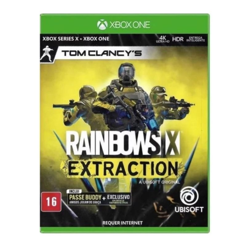 Tom Clancy's Rainbow Six Extraction - Mídia Física Xbox One / Series X Original Lacrado