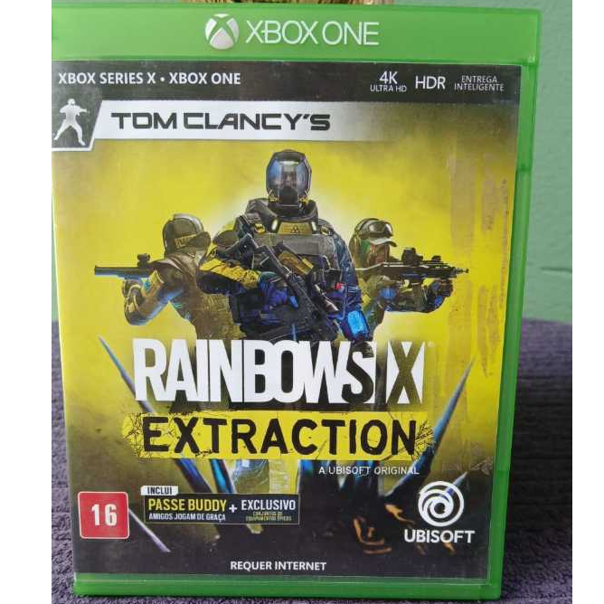 Rainbow Six Extraction Xbox One Xbox Series X Original Mídia Física Seminovo