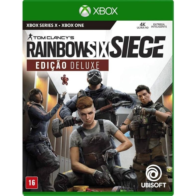Tom Clancy's Rainbow Six Edição Deluxe - Mídia Física Xbox One / Series X Original Lacrado