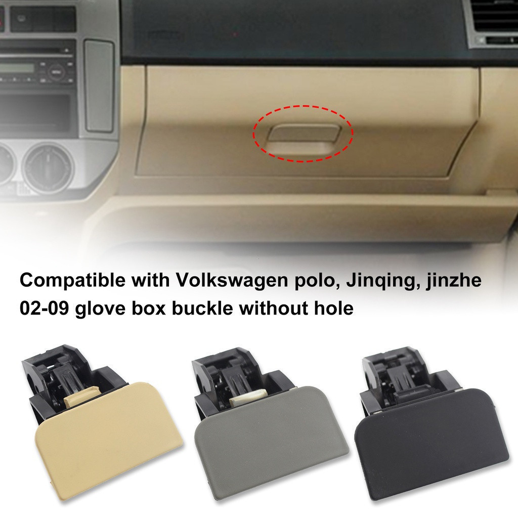 Clipe de Travamento do Porta-Luvas Profissional em ABS Resistente ao Calor, Substituição para VW Polo