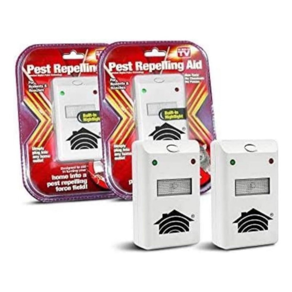 Repelente Eletrônico De Tomada Para Espanta Rato Formiga Barata Aranhas Ultrassônico 110V/220V