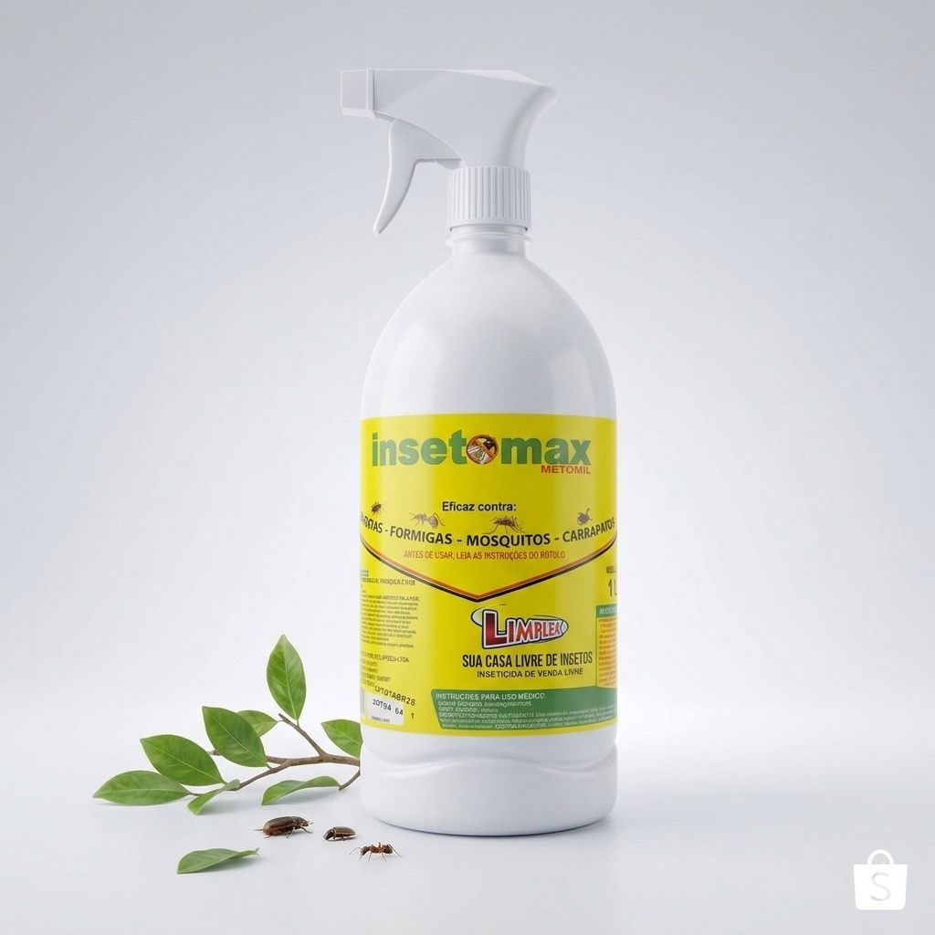 Exterminador de Insetos 1000ml Formiga Cupim Mosquitos Dengue Carrapato Aranhas Barata Escorpiões Pragas