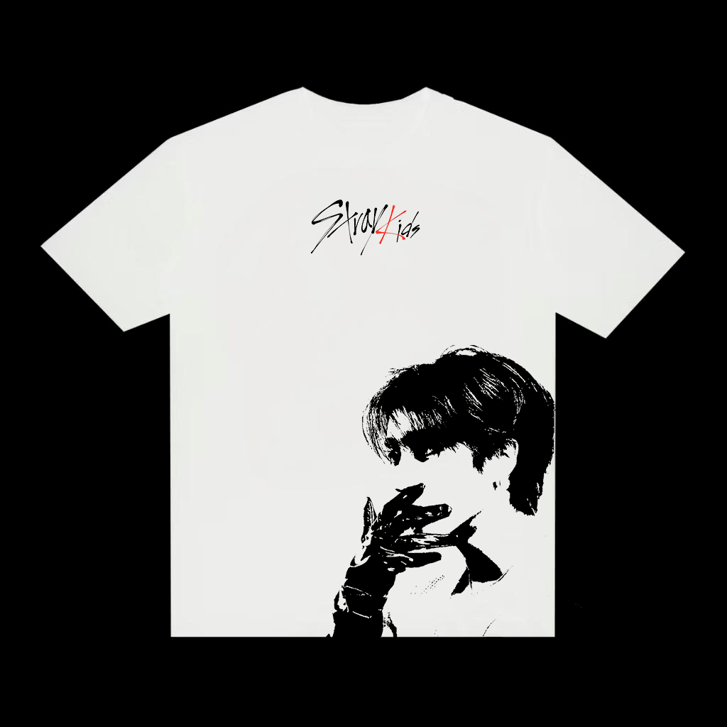 Camiseta Unissex Streetwear Kpop Stray Kids Estilosa Gótica Kpopper Alternativa Algodão 100% Premium Y2K Swag Menina