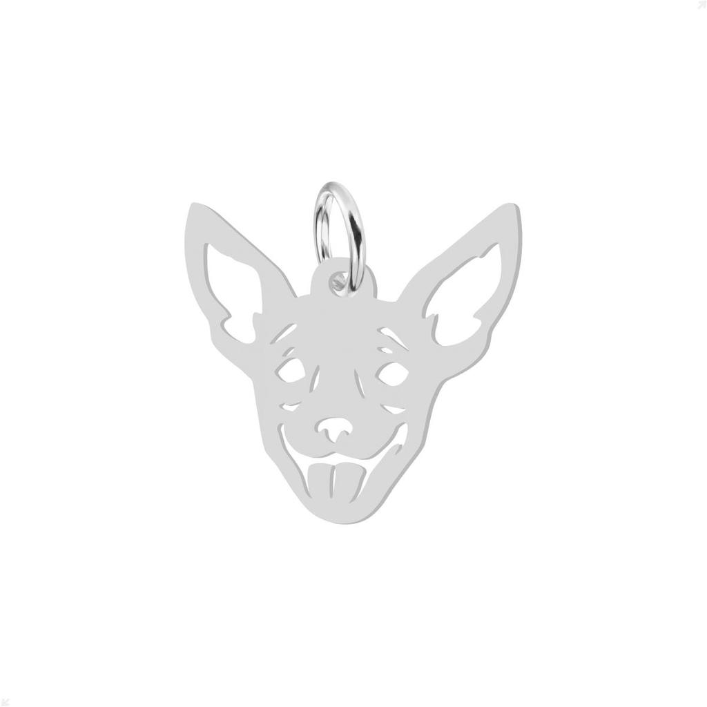 Pingente Prata 925 Cachorro Pinscher Design Premium