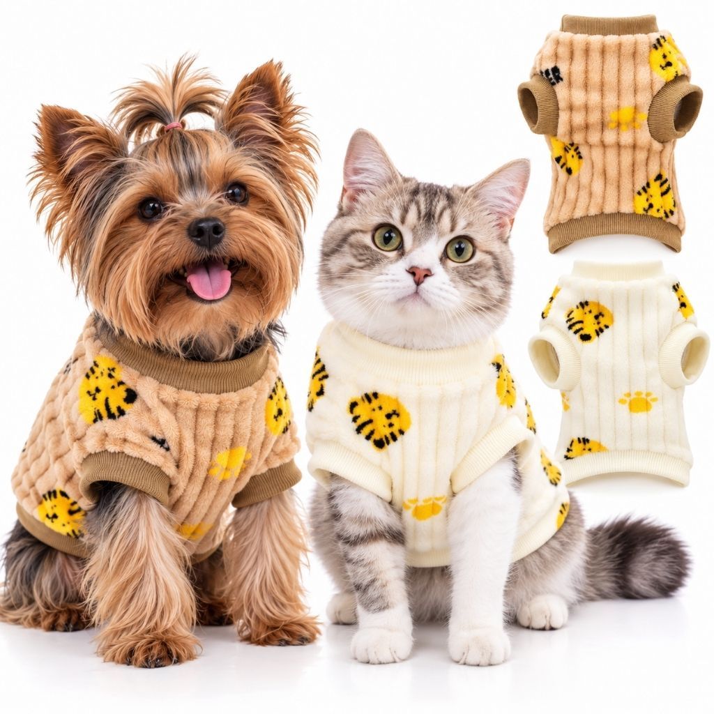 Roupa Pet Cachorro Gato Pequeno Medio Porte Inverno Confortavel Quentinha Para Frio ENVIO IMEDIATO