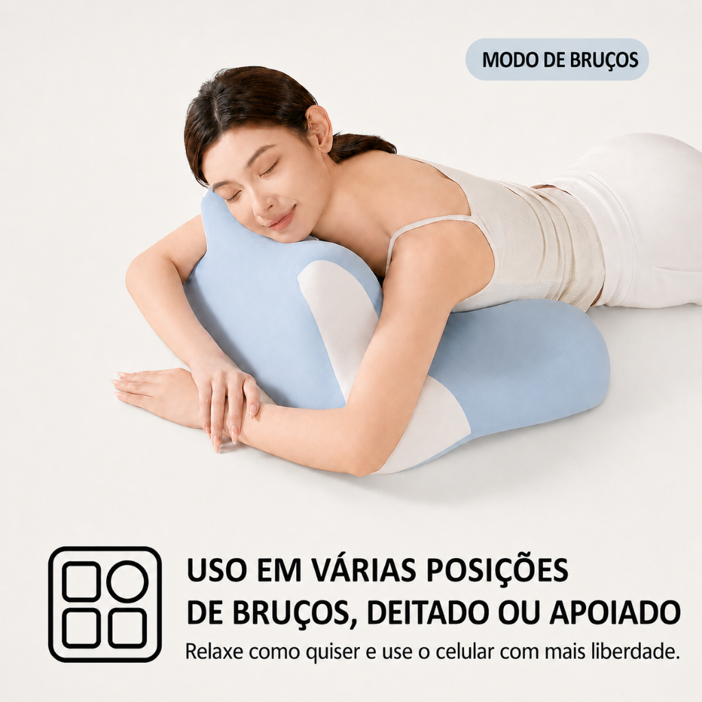 Multifunctional Ergonomic Pillow Cervical Support Zero Pressure Memory Foam Anti Pain