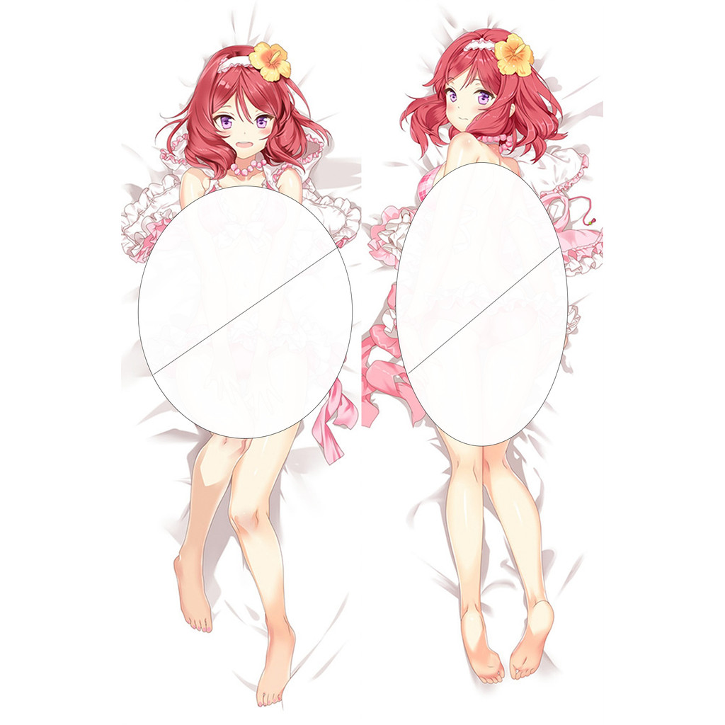 Nishikino-maki Dakimakura Hing Body Case Capa De Almofada Otaku Fronha Longa