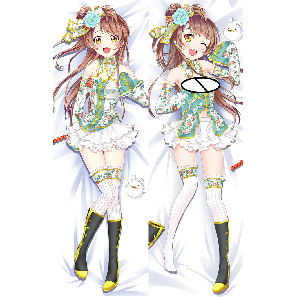 LoveLive Nanqin Pear Dakimakura 2WAY Hing Body Case Anime Fronha Capa De Almofada