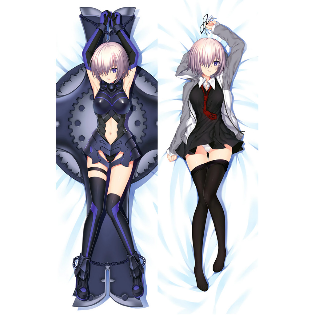 Fate Mash Kyrielight Dakimakura Fronha Macia Sofá Cama Capa De Almofada Hing Body Waifu