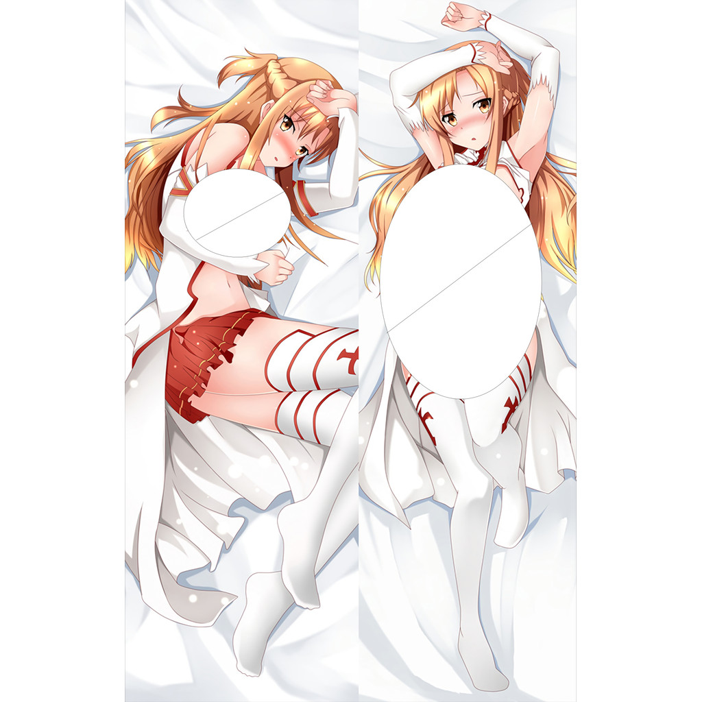 Asuna-yuuki Dakimakura Hing Body Case Otaku Travesseiro Almofada Cama Ings Presente De Natal Ägir Anime Game