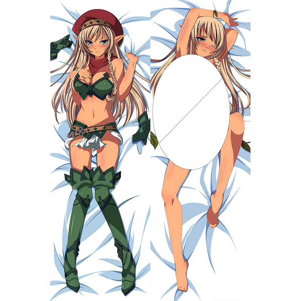 Anime Alleyne Dakimakura 2WAY Hing Body Case Fronha Capa De Almofada
