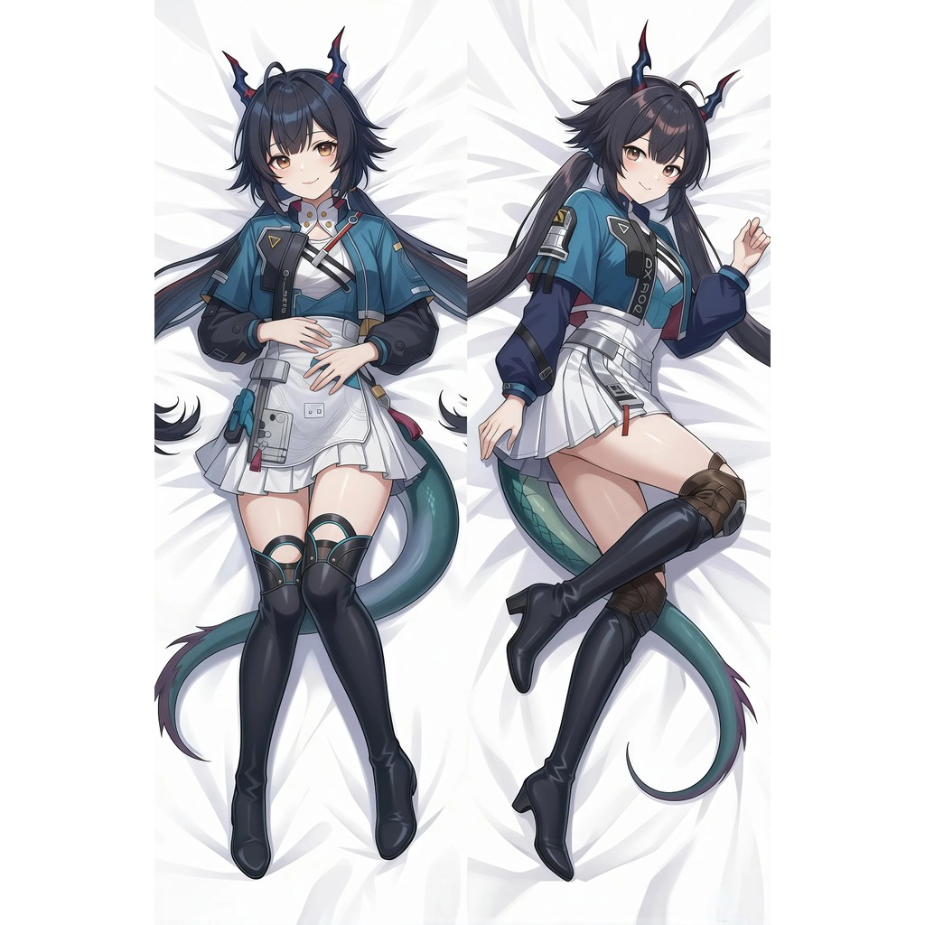 Anime Arknights : Endfield Dakimakura 2WAY Hing Body Case Fronha Capa De Almofada