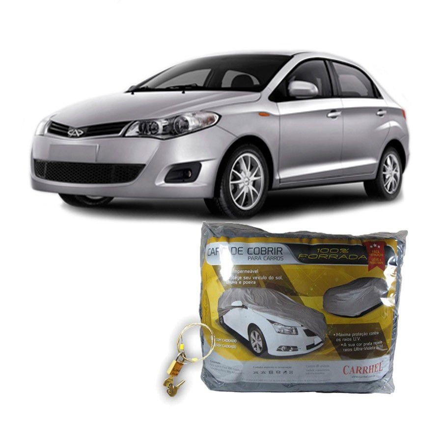 Capa Protetora Chery Celer hatch com cadeado (M282)