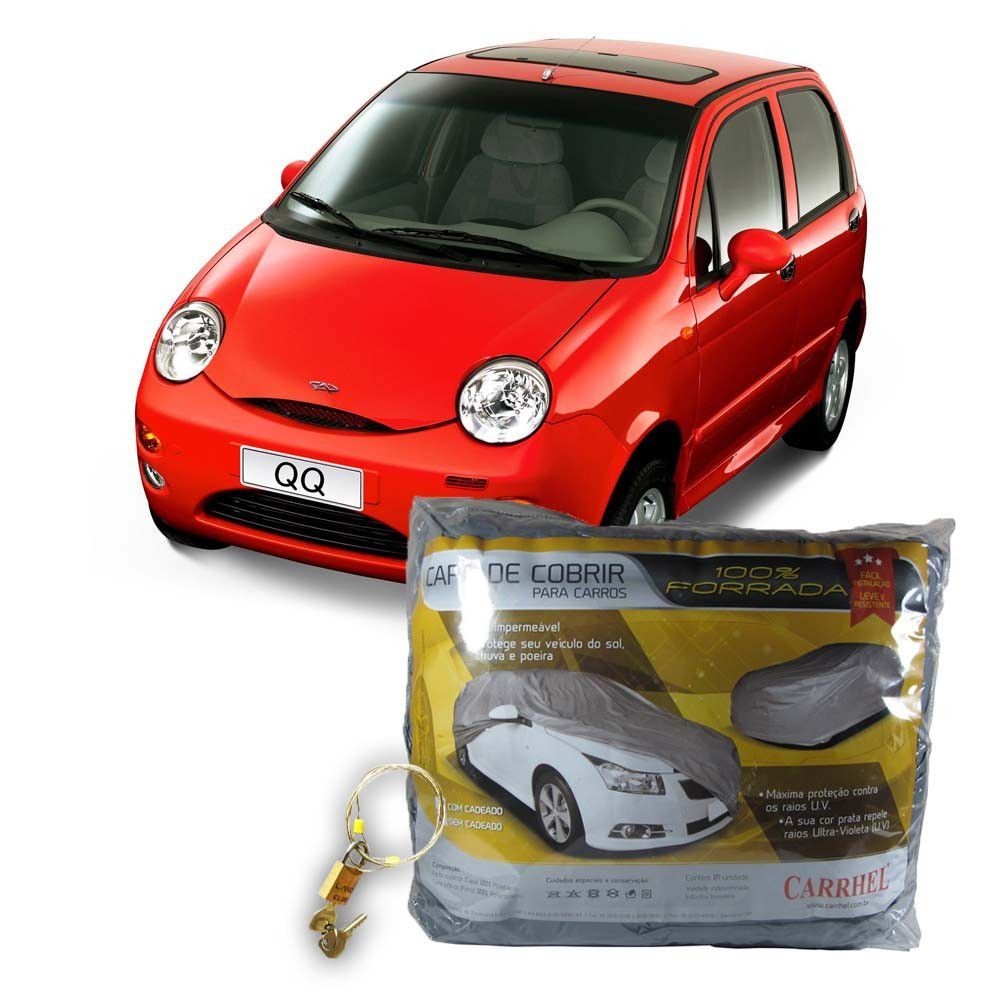 Capa Protetora Chery Qq com cadeado (P281)