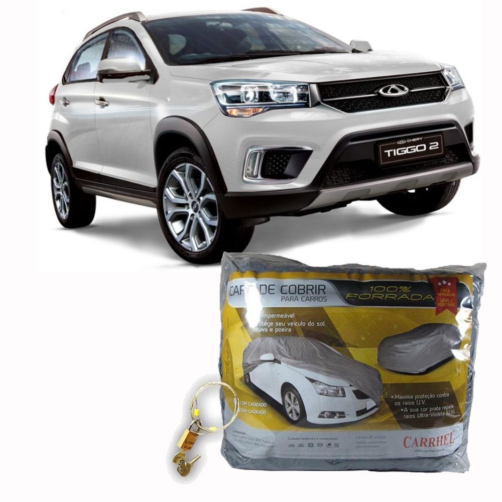 Capa Protetora Chery Tiggo 2 com cadeado (XM264)