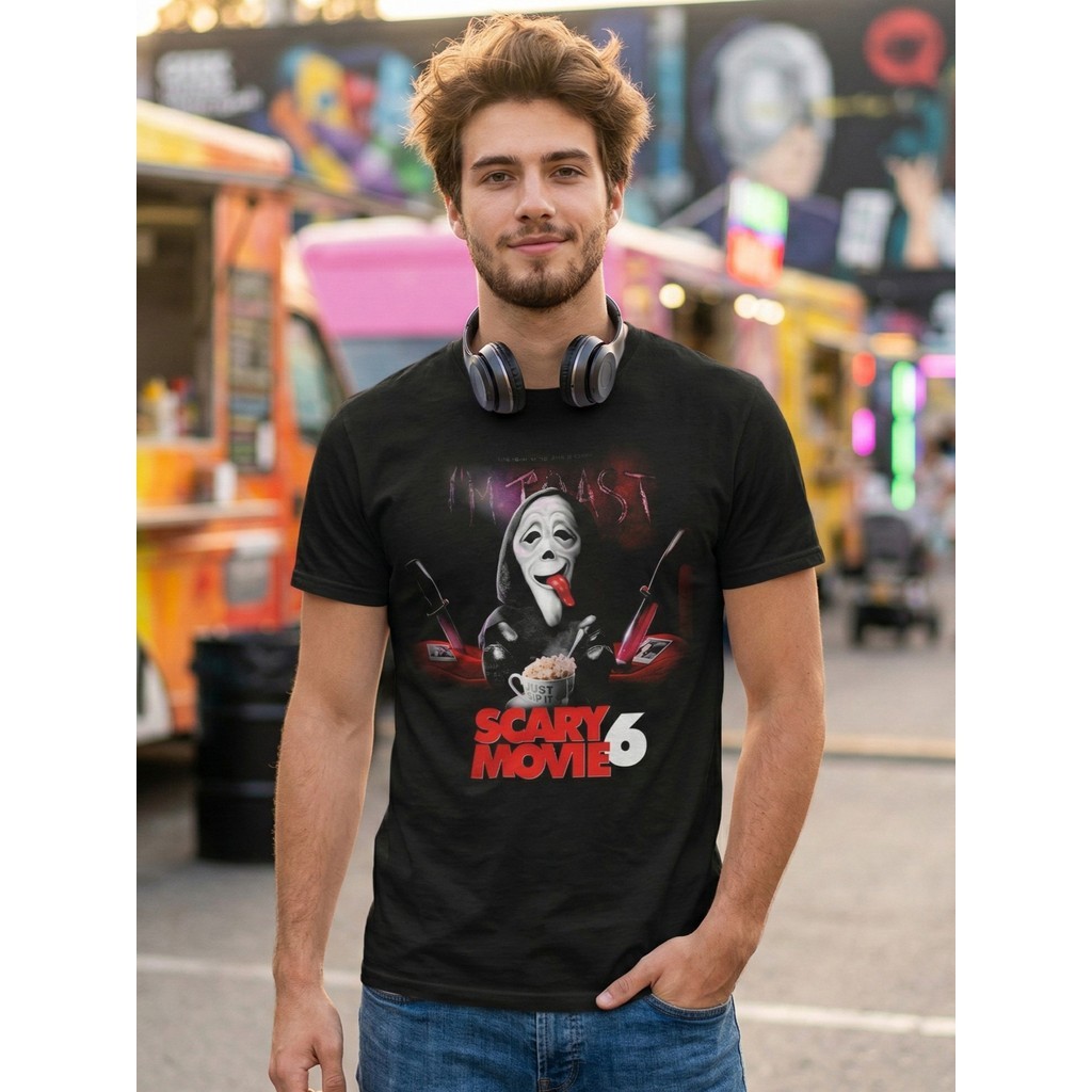 Camiseta Unissex - Todo Mundo em Pânico 6 - Scary Movie - Premium
