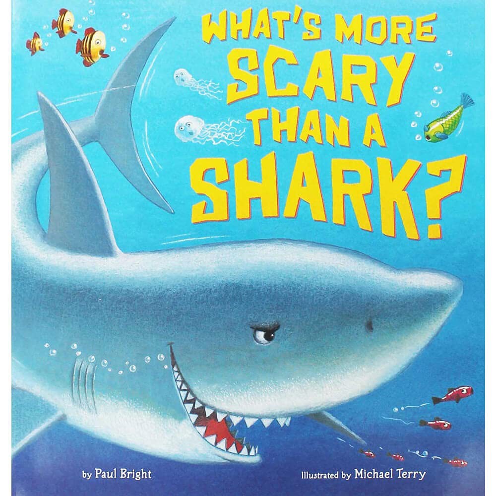 Livro Literatura infantil What's More Scary Than A Shark?
