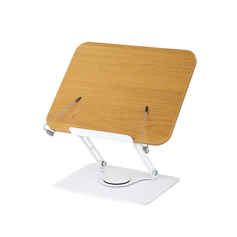 Novo estilo rotativo leitura estante leitura estante Desktop cama levantamento Notebook Tablet acrílico leitura estante