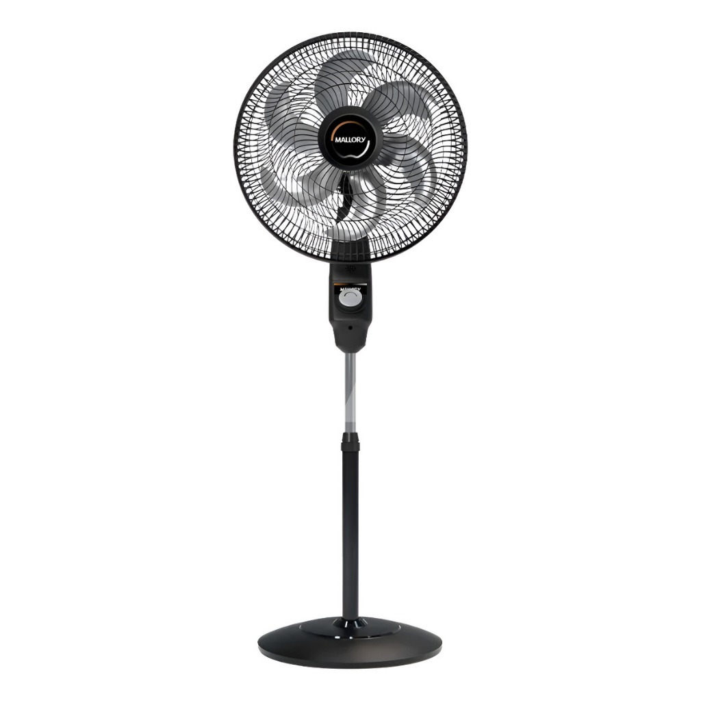 Ventilador Mallory Coluna 40cm 6 Pas 3 Vel 127v Preto/grafit 40 Cm 60hz Grafite Plástico