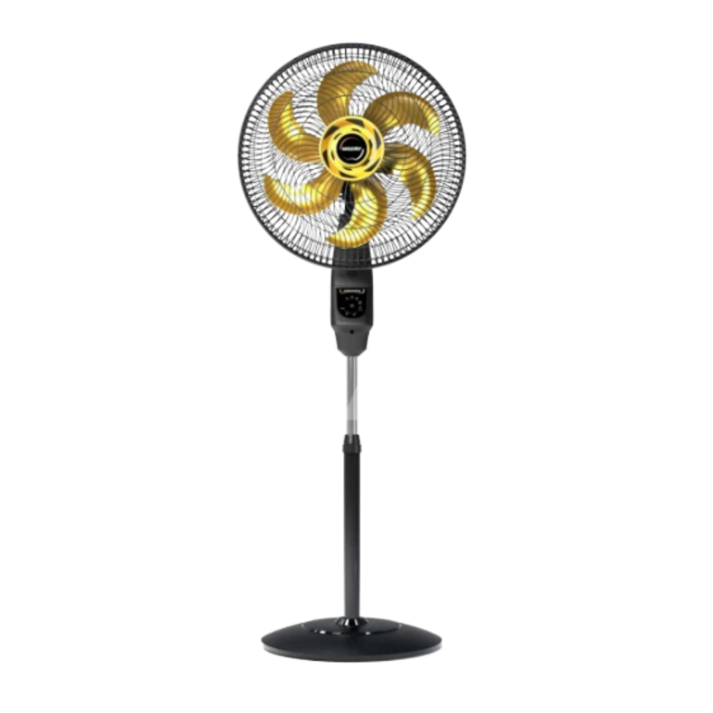 Ventilador Mallory Chronos Coluna 40cm 6 Pas 3 Vel 220v 40 Cm 60hz Preto
