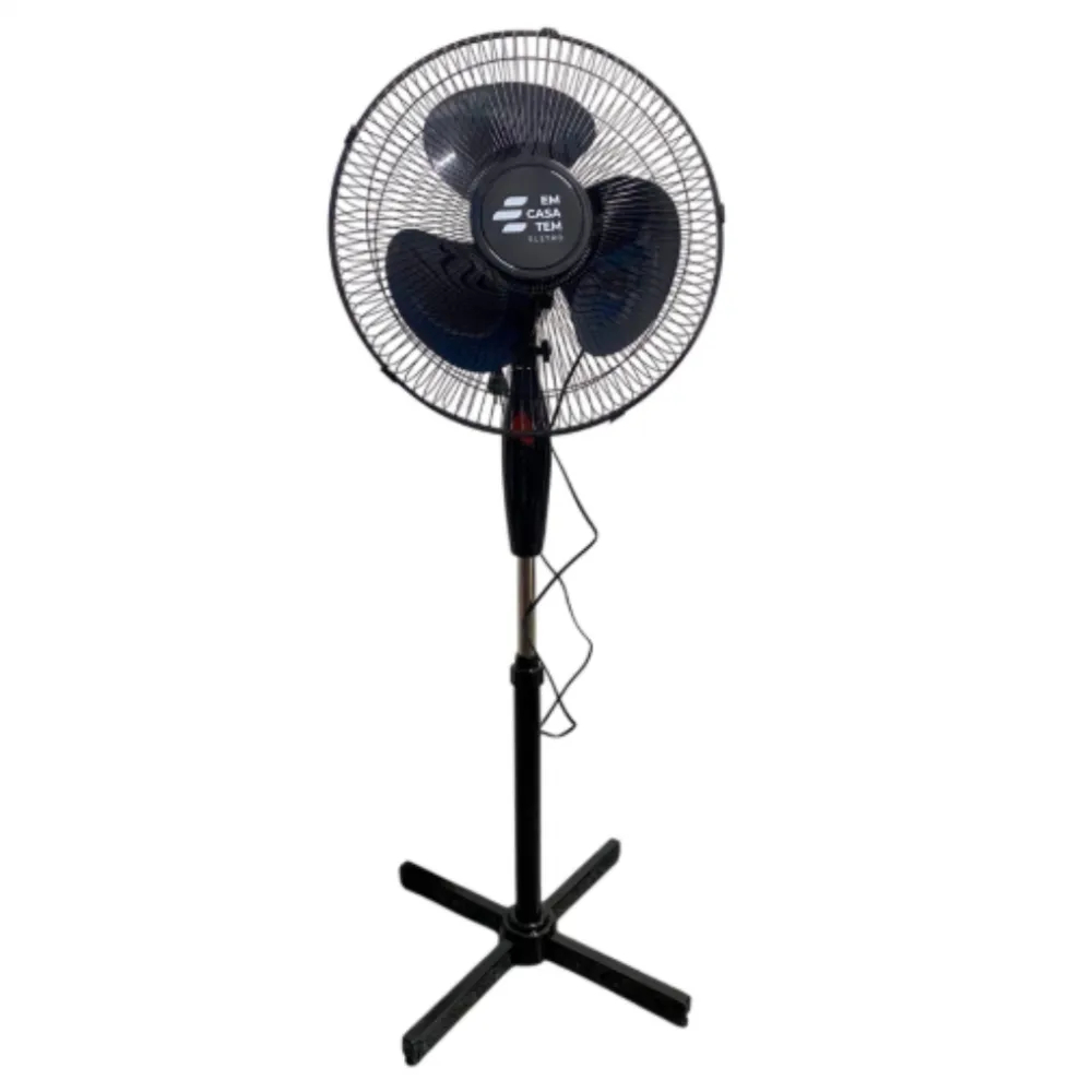 Ventilador de Coluna Silencioso Pedestal Grande 3 Vel. 110v
