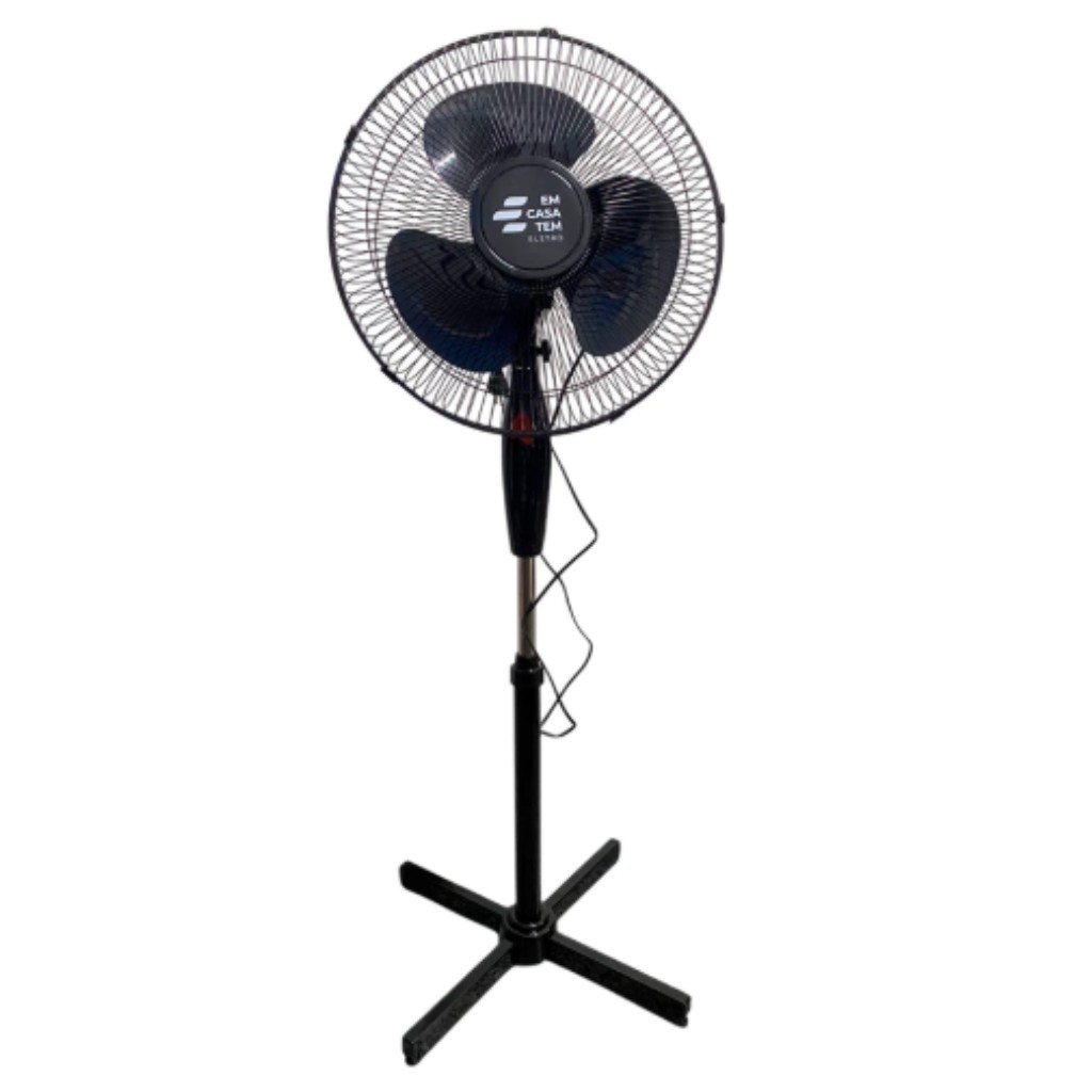 Ventilador de Coluna Silencioso Pedestal Grande 3 Vel. 110v