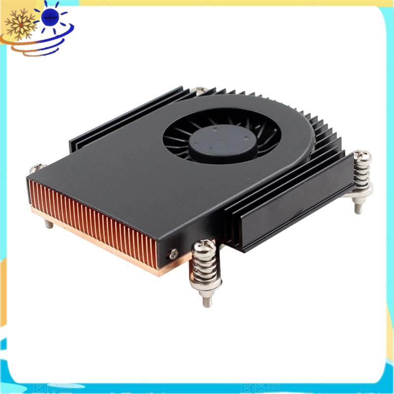 [Le's Shop] Computador De Mesa 1U Sistema De Resfriamento De CPU Ultrafino Estilo Para Baixo Ventilador De Radiador De P