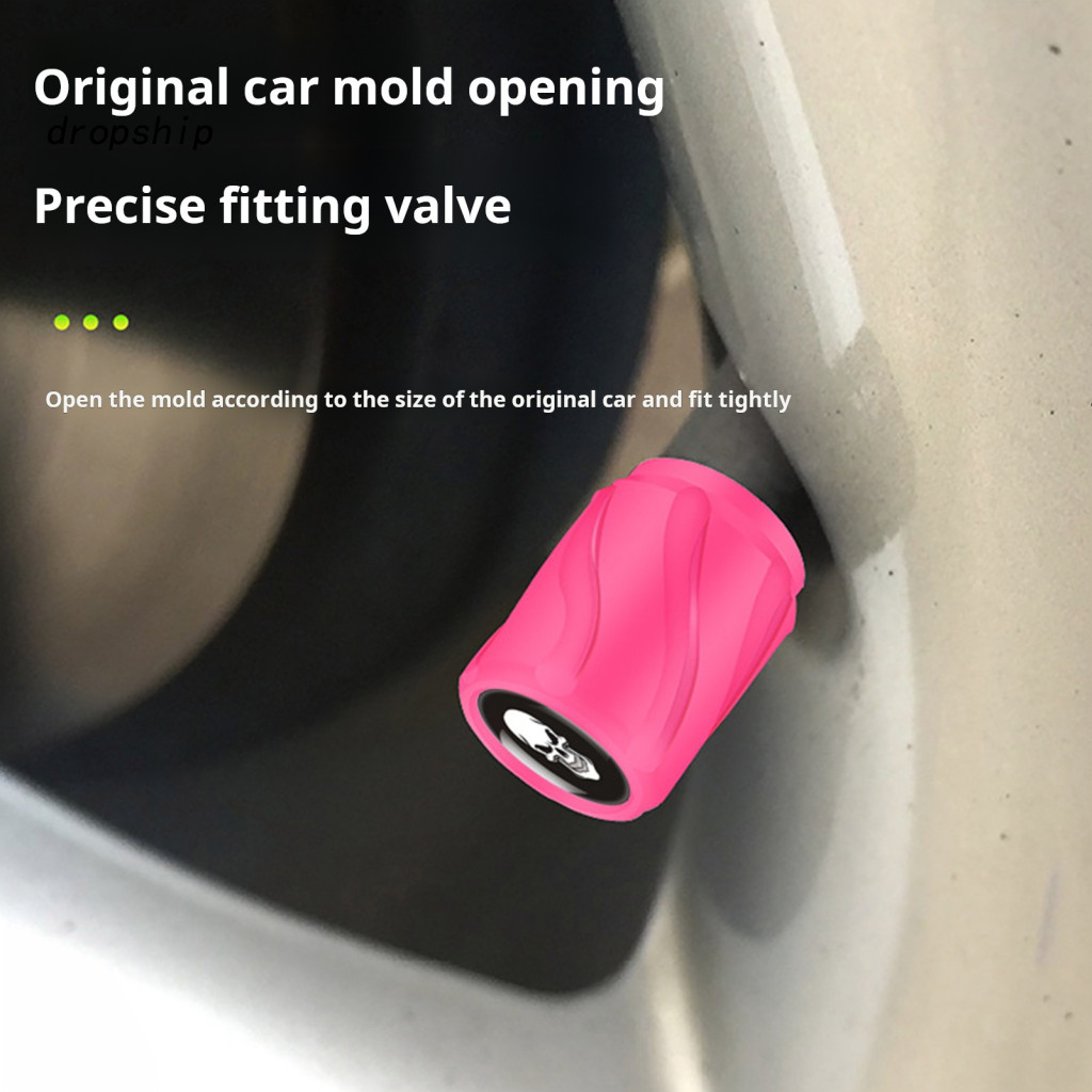 Tire Valve Cover Cap 12pcs Fluorescent Stem Caps Universal Fit Car Truck Motorcycle Enhanced Visibility Easy Install Dur