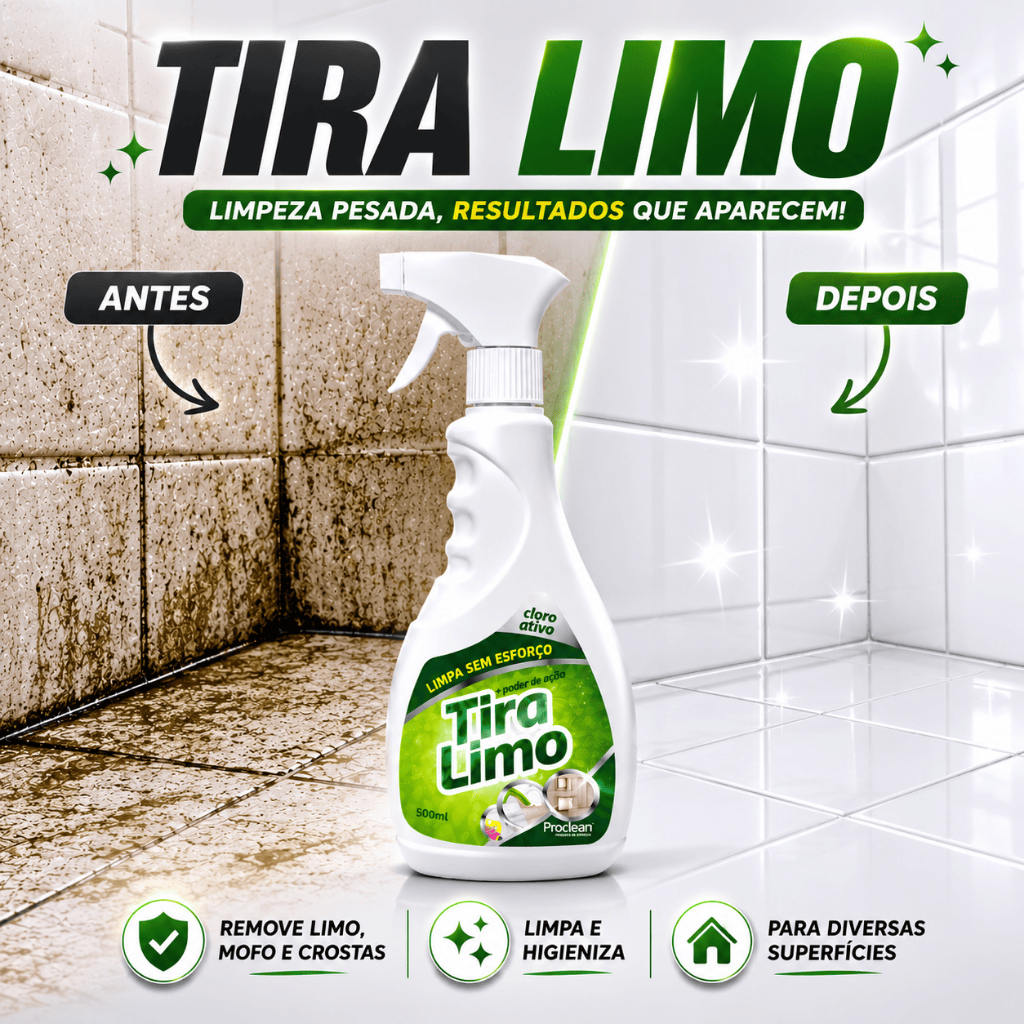Mata Mofo Contra Fungo Limo Remove Limpa Bolor Teto Banheiro Fundo de Armário