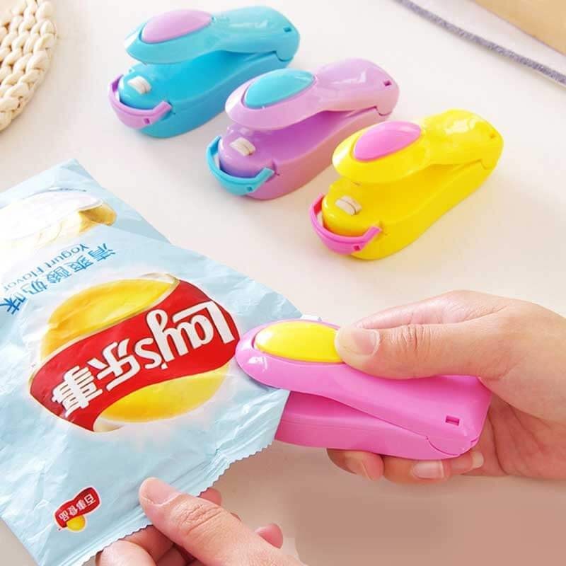 Mini Seladora de Plastico Embalagem Portátil Manual