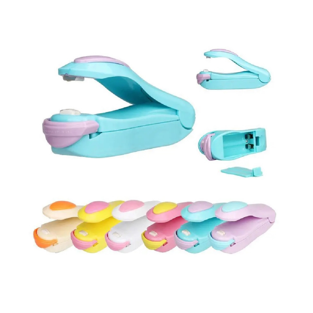 Mini Seladora Portátil De Sacolas Plásticas Selador Manual