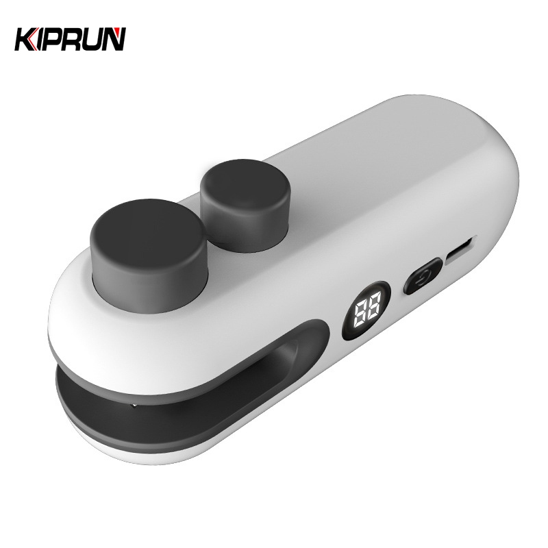 Máquina Seladora De Sacos De Alimentos Kipkarun , Mini Selador De 2 Em 1 , Plásticos Para Lanches Com Pressão Manual , R