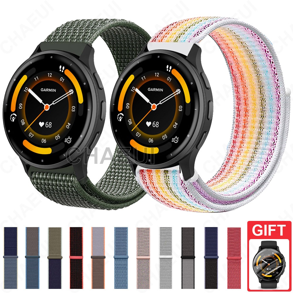 Substituição De Pulseira De Nylon Para Garmin Venu 4 45mm 41mm / Venu 3 / 3s / Venu 2 / 2s / 2 Plus