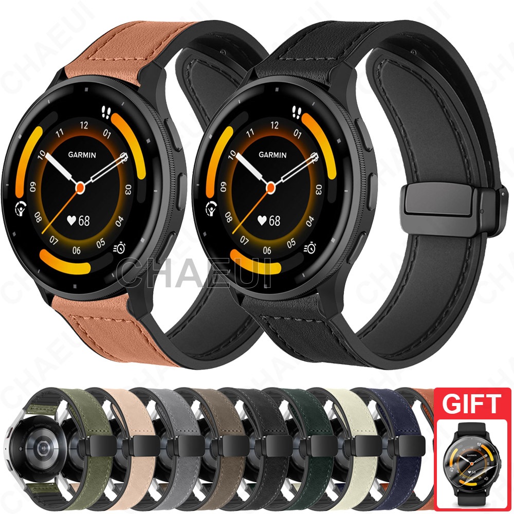 Pulseira De Couro Acessórios De Silicone Para Garmin Venu 4 45mm 41mm / Venu 3 / 3s / Venu 2 / 2s / 2 Plus