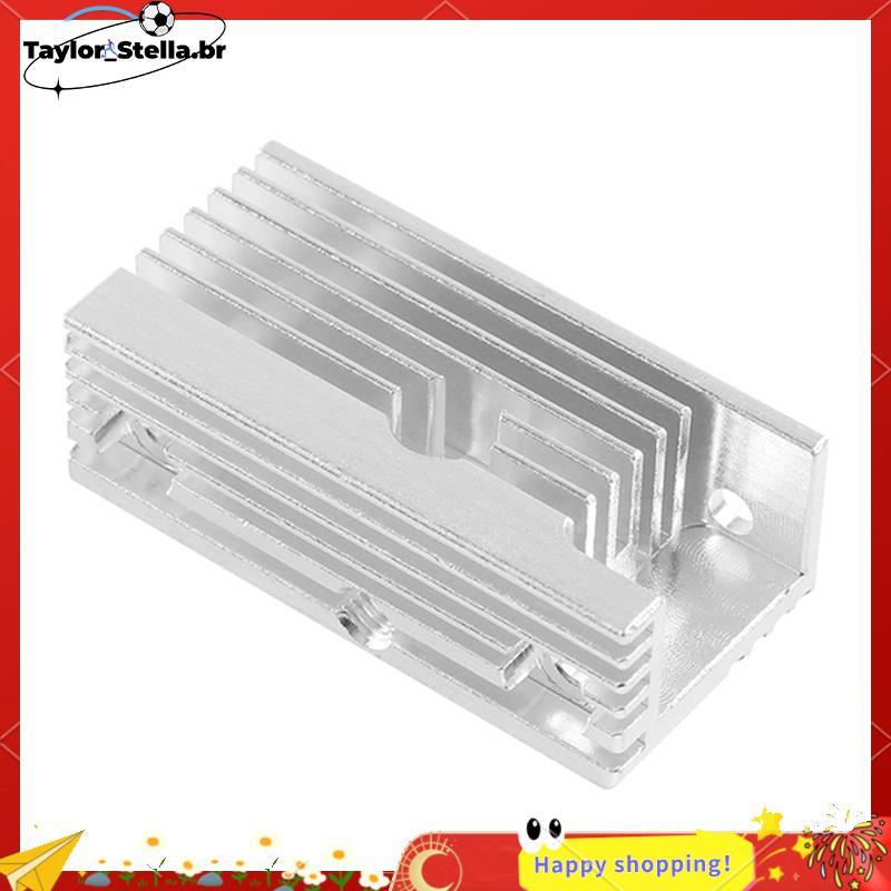 Bloco De Resfriamento 41mm X 20mm X 13mm Para Ender3S1 Plus Pro/CR10 Sermoon V1Pro Impressora 3D Extrusora De Alumínio R