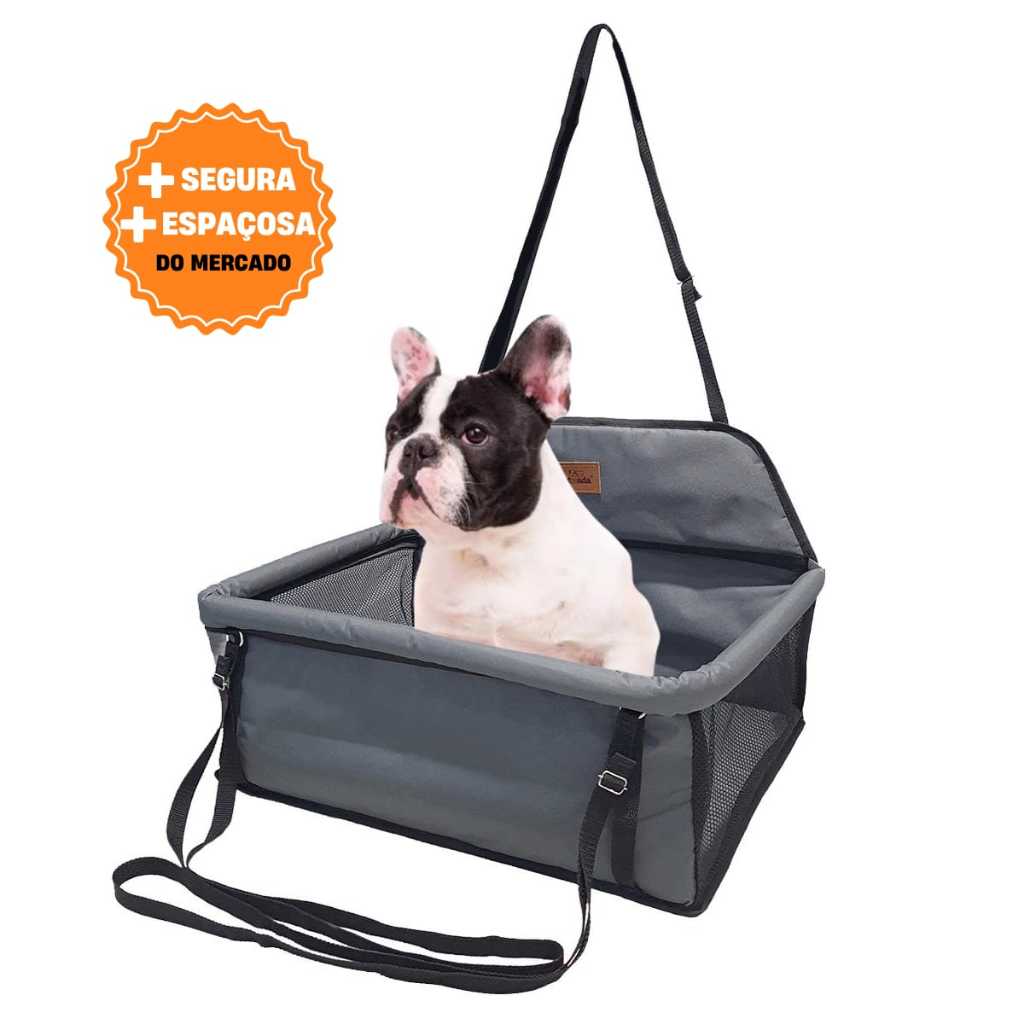 Cadeirinha Pet Para Cachorro ou Gato Até 30kg Para Carro