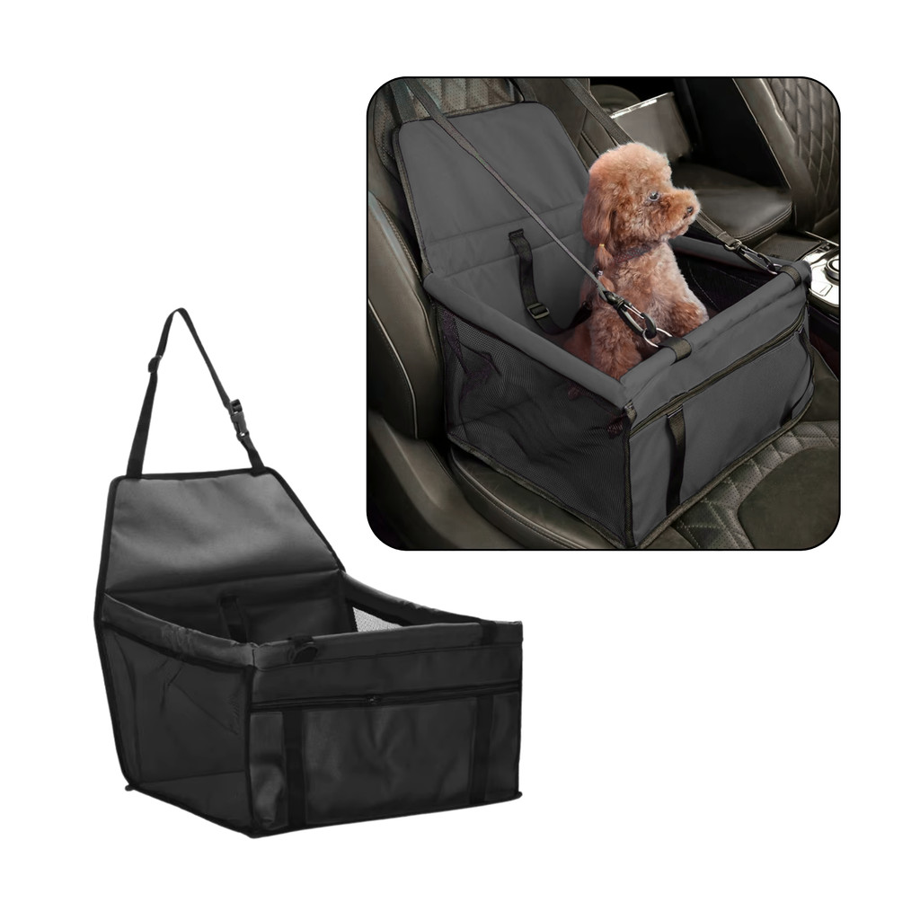Assento Cadeirinha Pet Carro Para Cachorro Gato Coelho 10kg