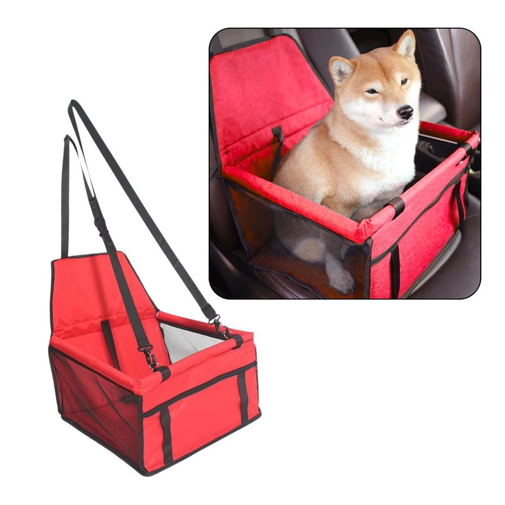 Assento Cadeirinha Pet Carro Para Cachorro Gato Coelho 10kg