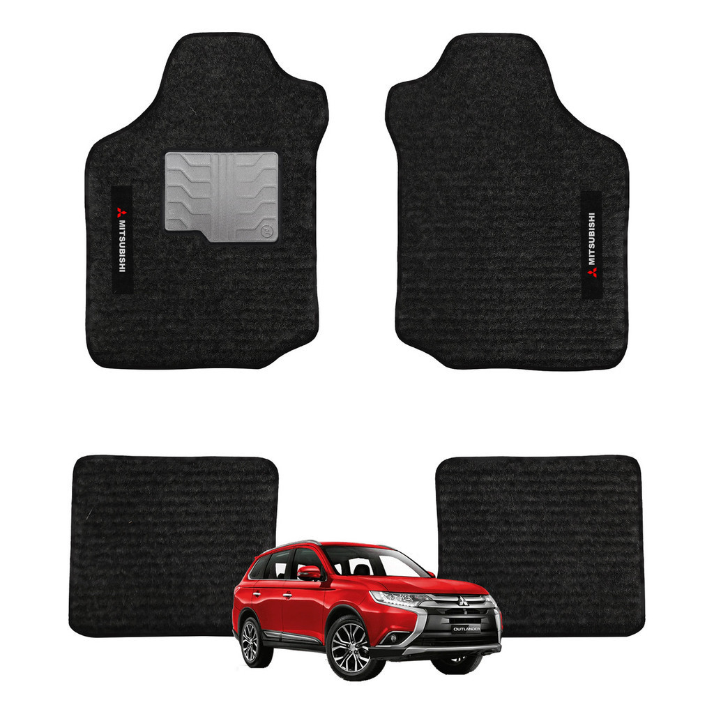 Kit de tapetes 5 peças específico Outlander 2007 08 ... 21 2022 Carpete Preto