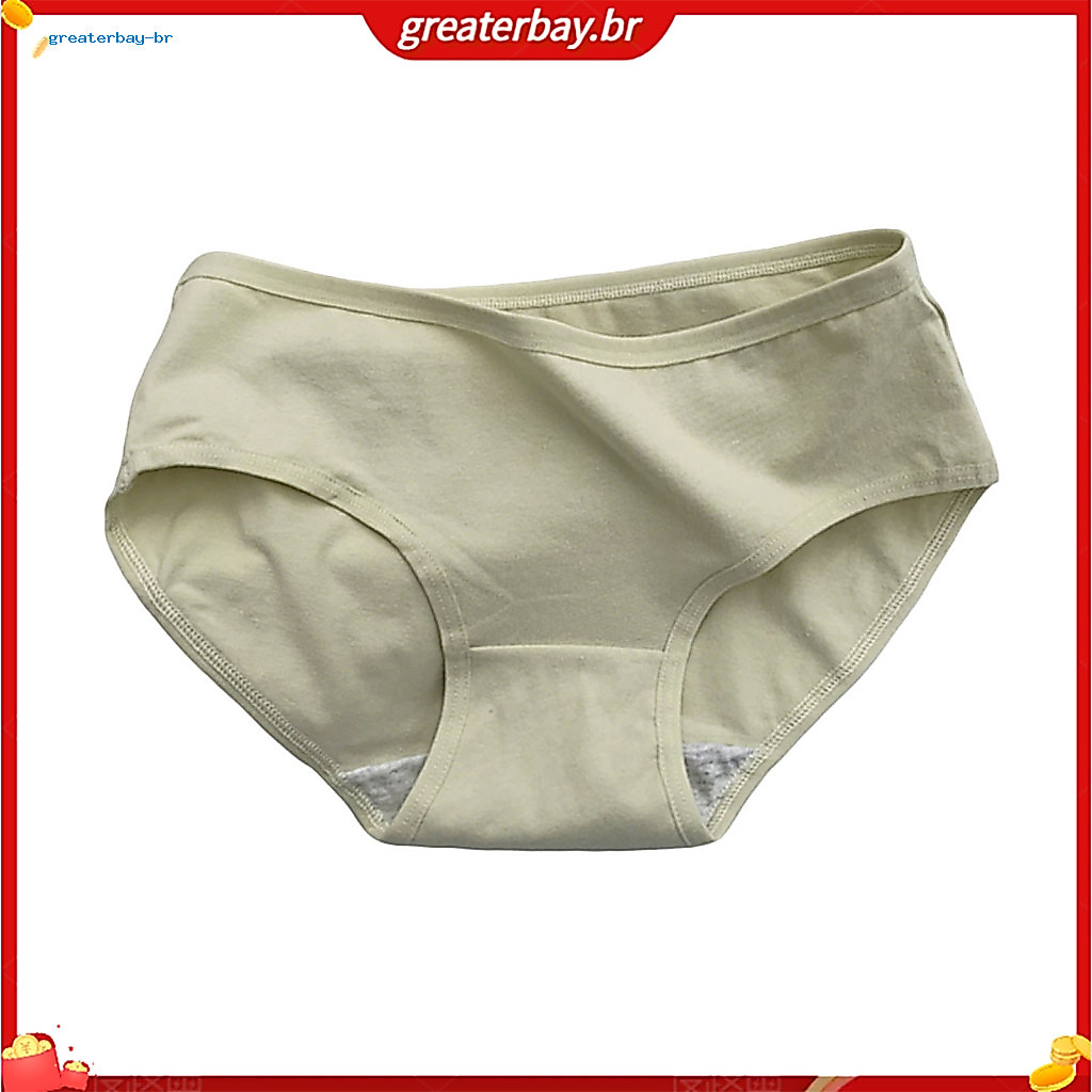 Women’s Cotton Mid Waist Underwear Full Coverage Stretch Briefs Soft Breathable Hipster Panties for Ladies – Comfort