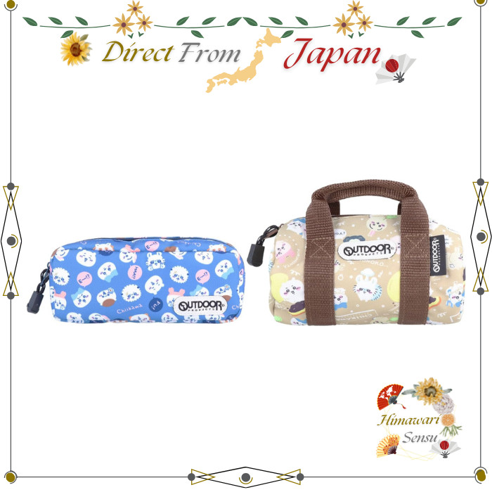 Sun-Star Stationery Chiikawa OUTDOOR PRODUCTS Pen Case Roll Boston Double Room【 Direct from Japan 】