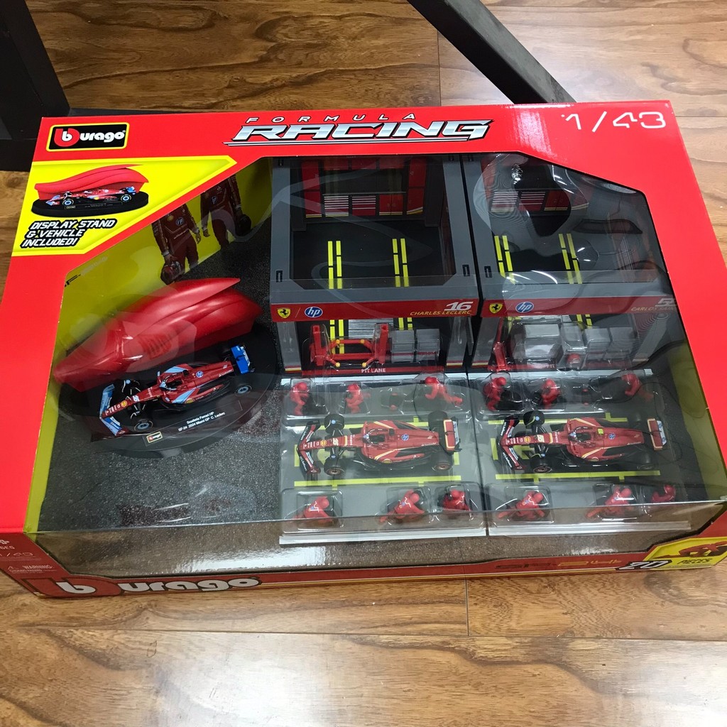 Ferrari McKay Wheel Benz Double P Room Scene 1:43