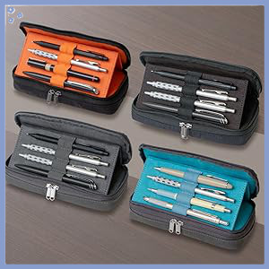FABFAB Double Room Pencil Case Pouch by Plus - Assorted Colors