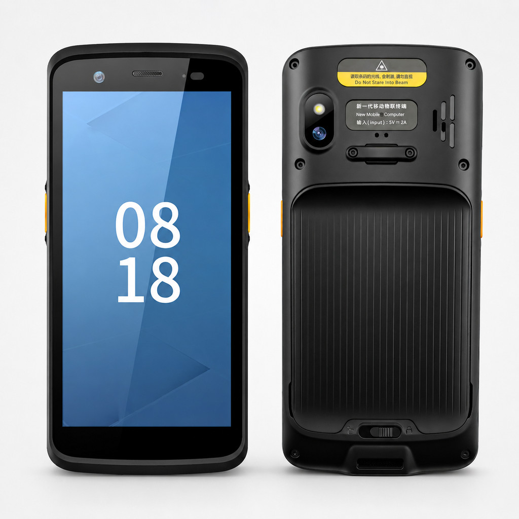 Coletor De Dados PDA Android 14 Scanner Código Barras 2D NFC IP67 4G