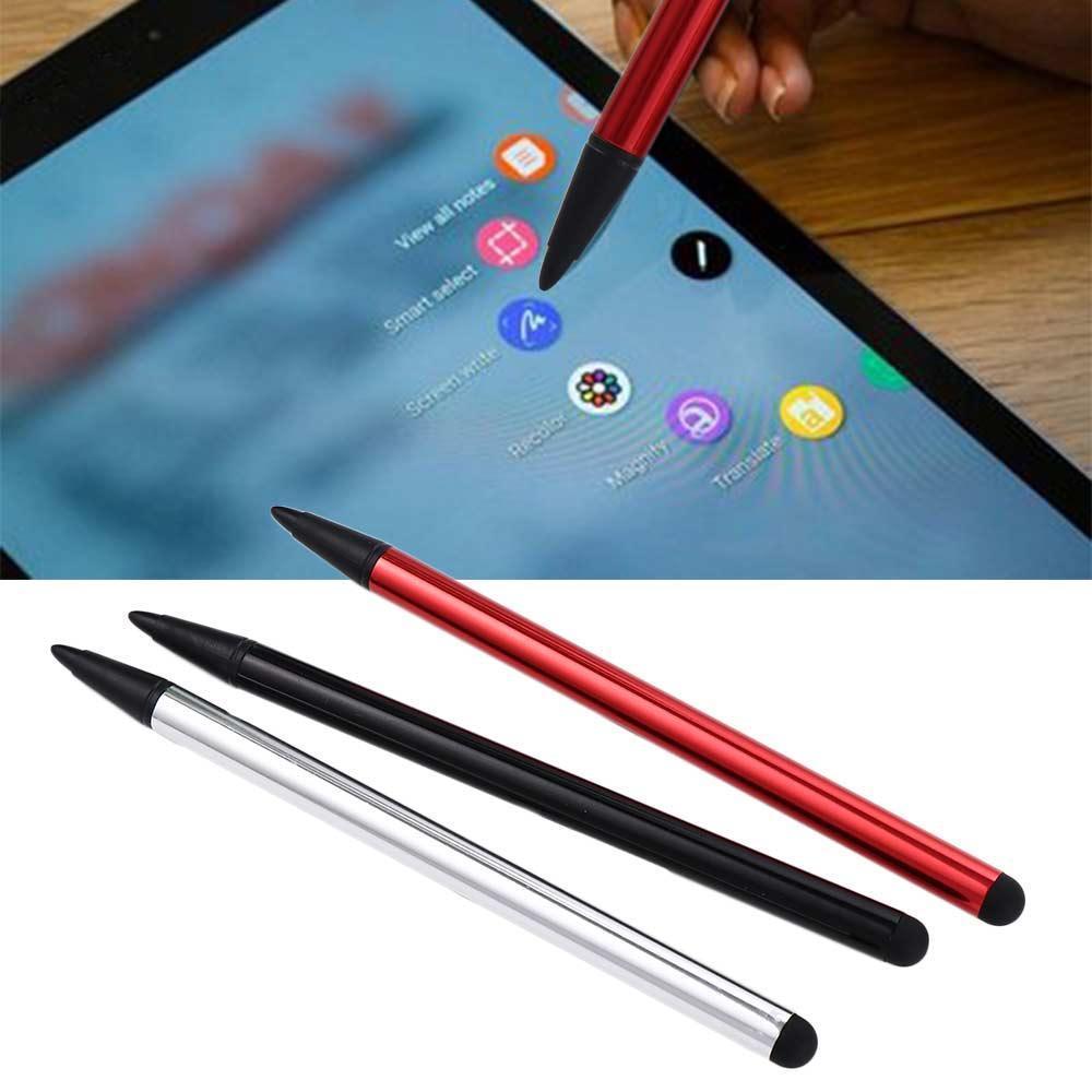 Caneta De Tela De Toque Para Smartphones Android Lápis Inteligente PDAs Acessórios Capacitiva Universal De Dupla Finalid