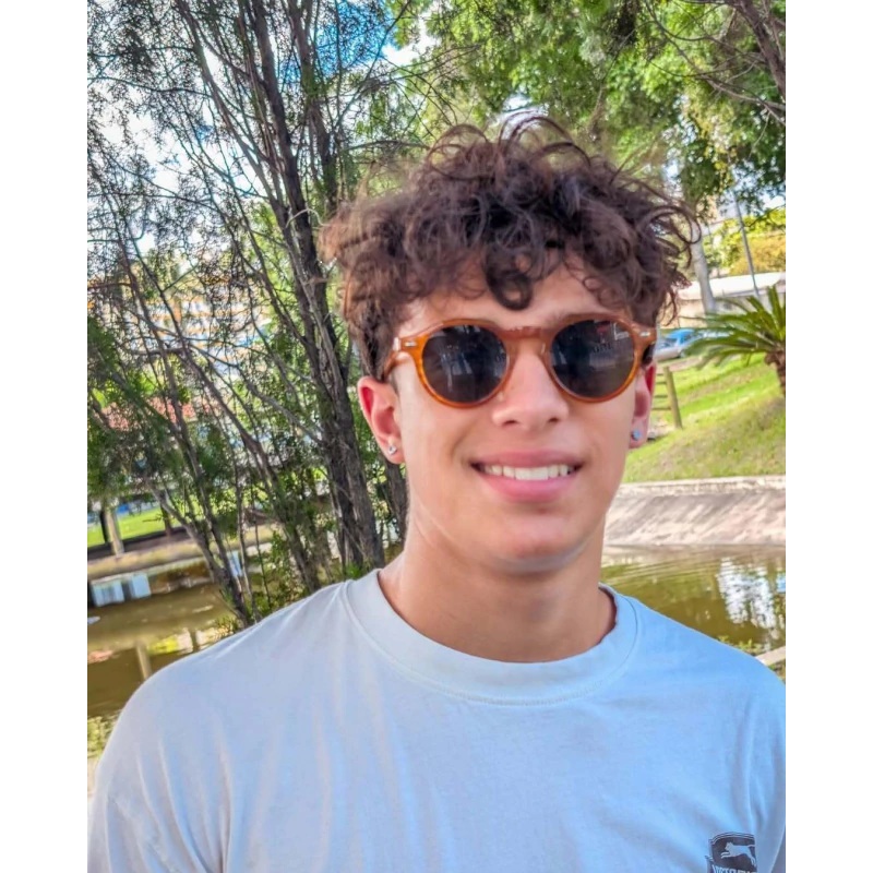 Óculos Solar Masculino – Amber Round Polarizado
