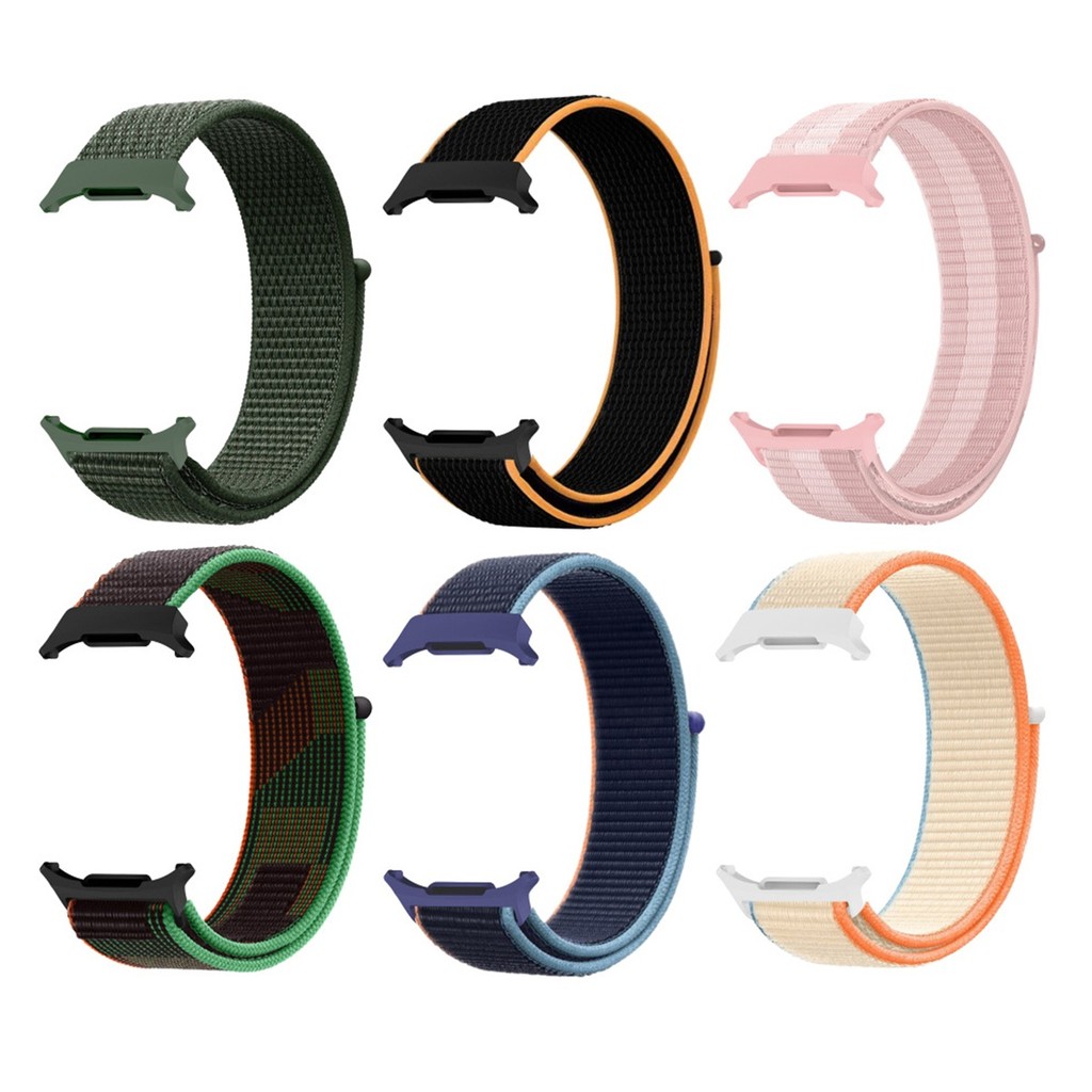 Pulseira poolsy nylon compatível com relógio smartwatch samsung galaxy watch ultra 47mm